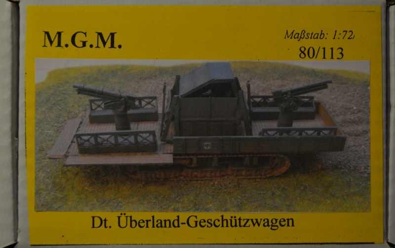 A7V Überland-Geschützwagen