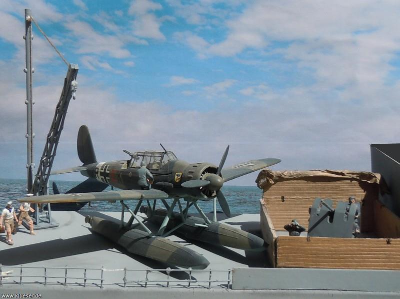 Flak 3,7 cm C/35 M42, Arado Ar196A