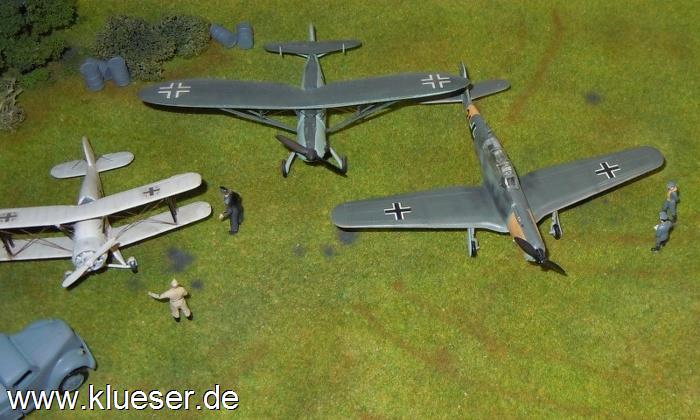 Bücker Bü133 Jungmeister, Arado Ar96B-5, Focke-Wulf Fw56