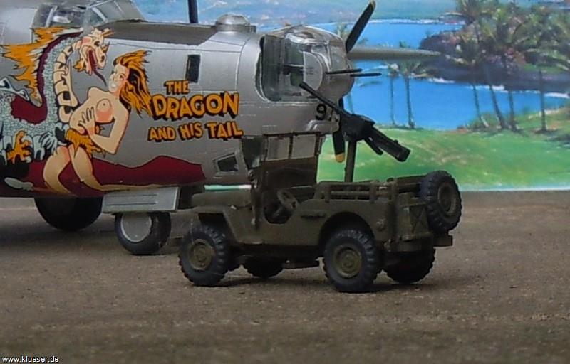 Willys Jeep, Consolidated B24J The Dragon and his Tail