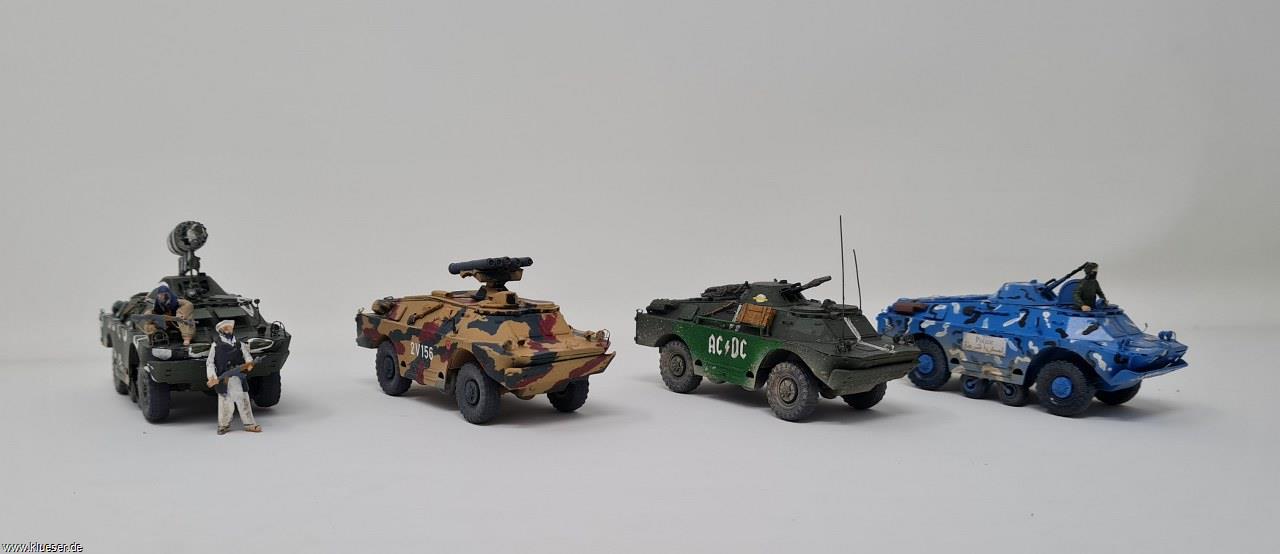 BRDM-2 Syrian Police, BRDM-2 Ukraine 2014 AC/DC "Shoot to thrill", BRDM-2 9P148 Konkurs w/ 5 9M113 AT-5 Spandrel or 9M111 Fagot AT-4 Spigot, BRDM-2 Rocket Pod Afghanistan