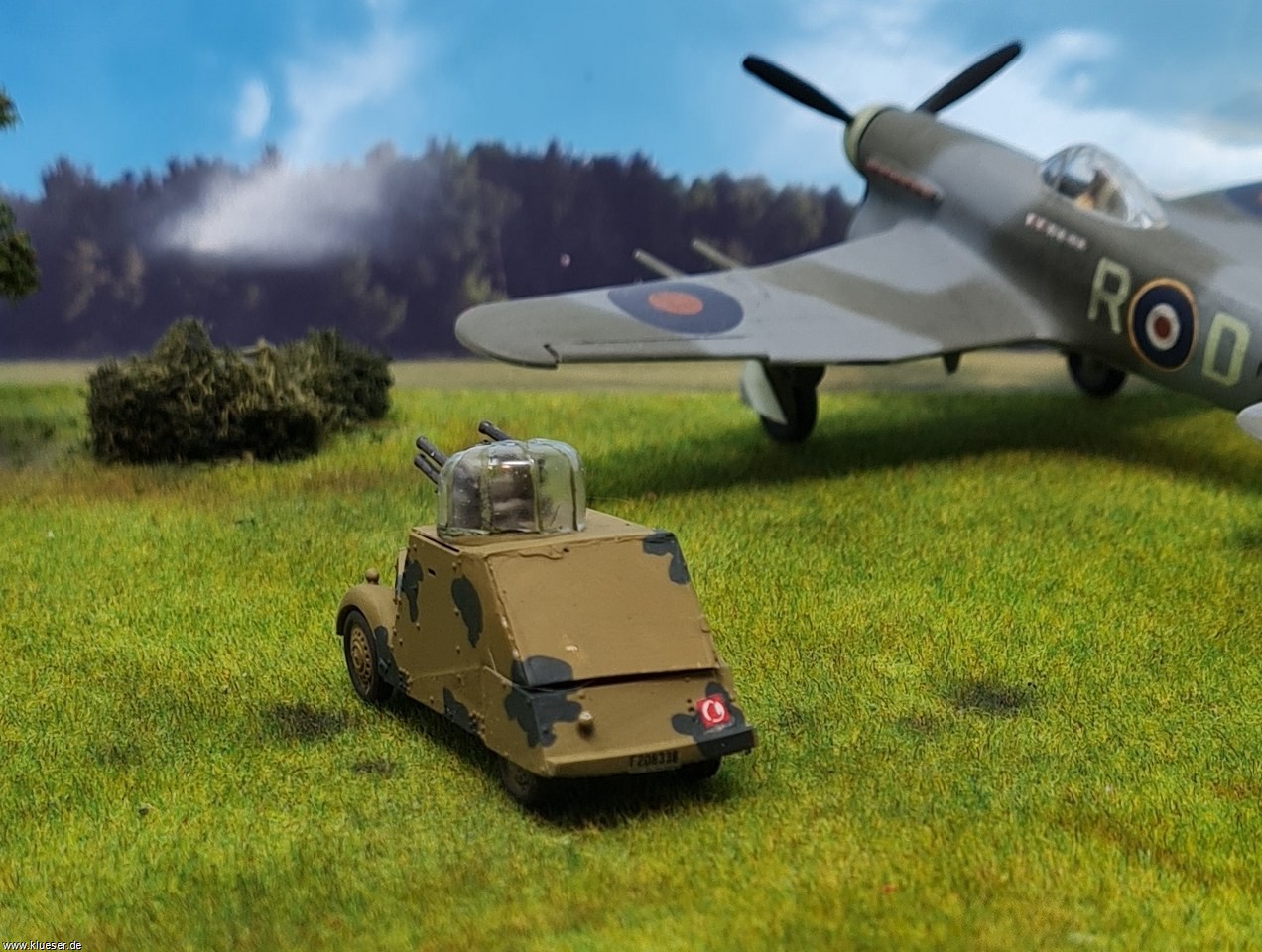 Beaverette Mk.III AA prototypes