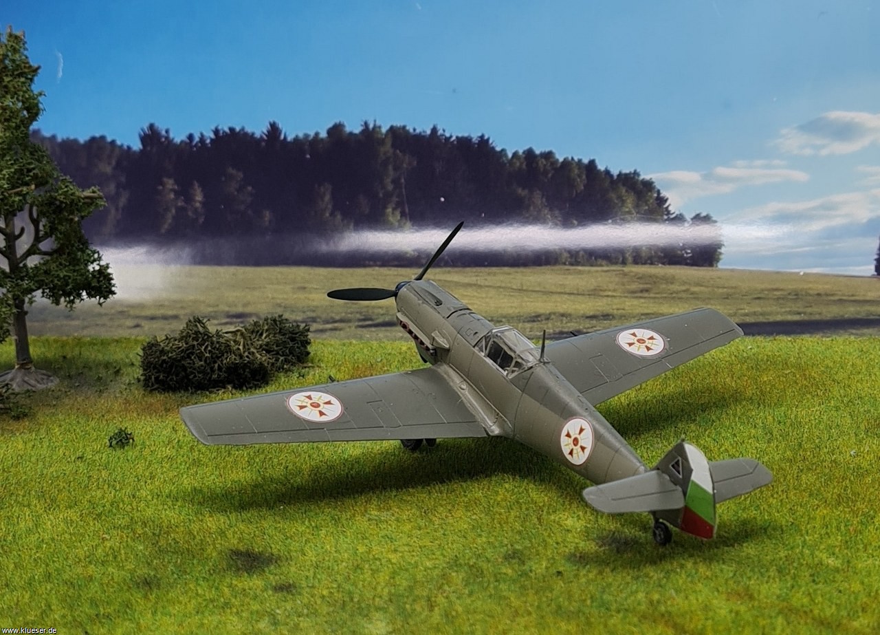 Messerschmitt Me109E-3a Bulgarien 3/6 FS Karlovo-Marino 10.1941