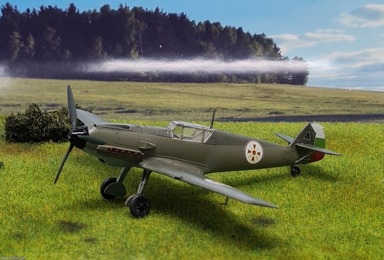 Messerschmitt Me109E-3a Bulgarien 3/6 FS Karlovo-Marino 10.1941