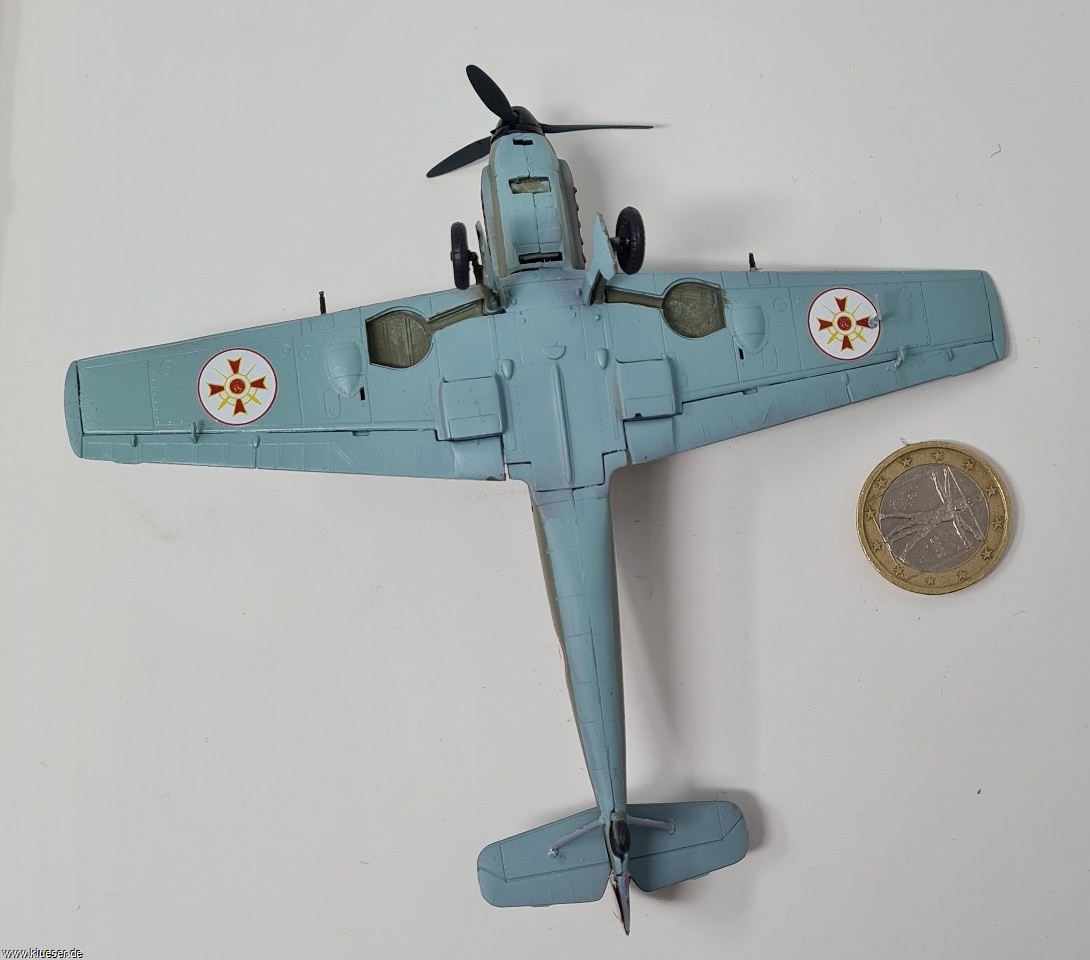 Messerschmitt Me109E-3a Bulgarien 3/6 FS Karlovo-Marino 10.1941