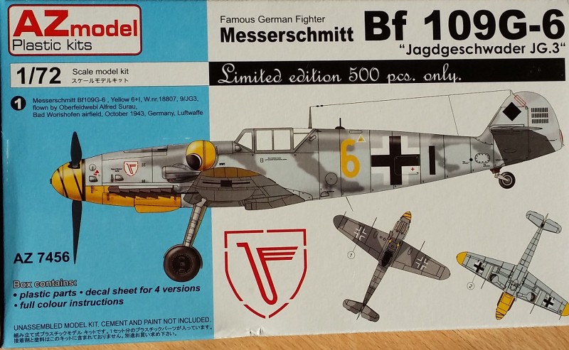 Messerschmitt Me109G6 JG3 Limited