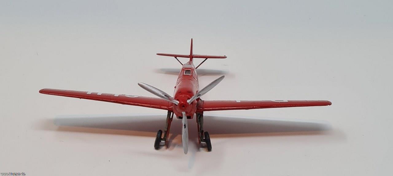 Messerschmitt Me109V-14 Ernst Udet Dübendorf-Zürich 1937