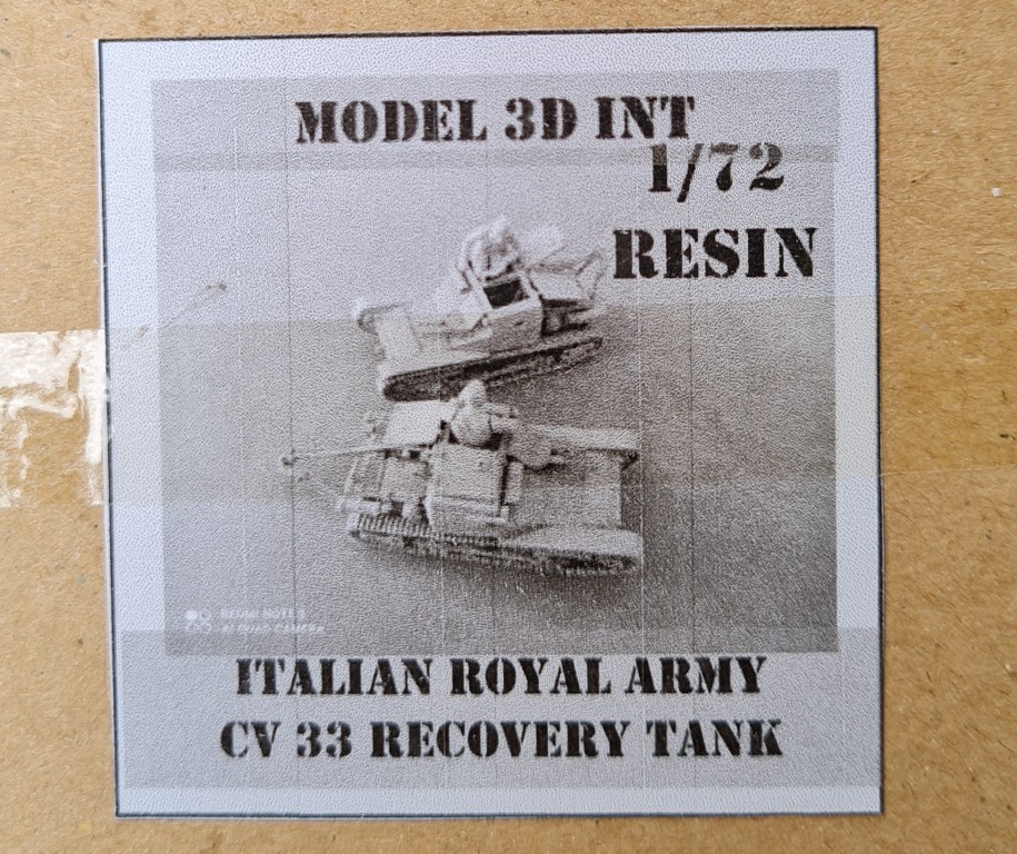 CV 33 Recovery Tank