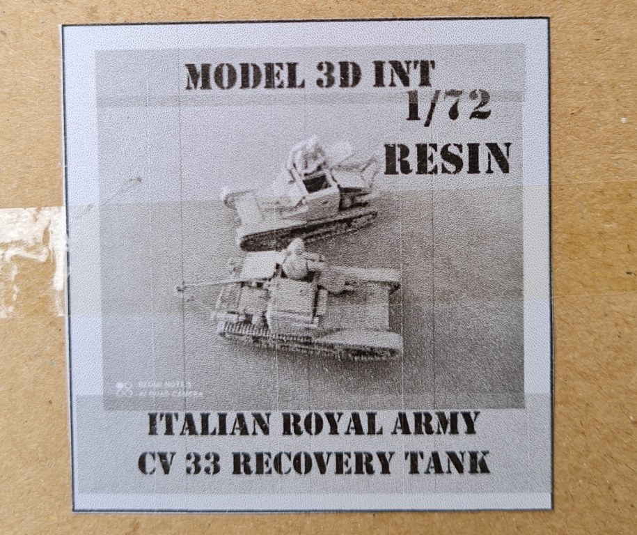 CV 33 Recovery Tank