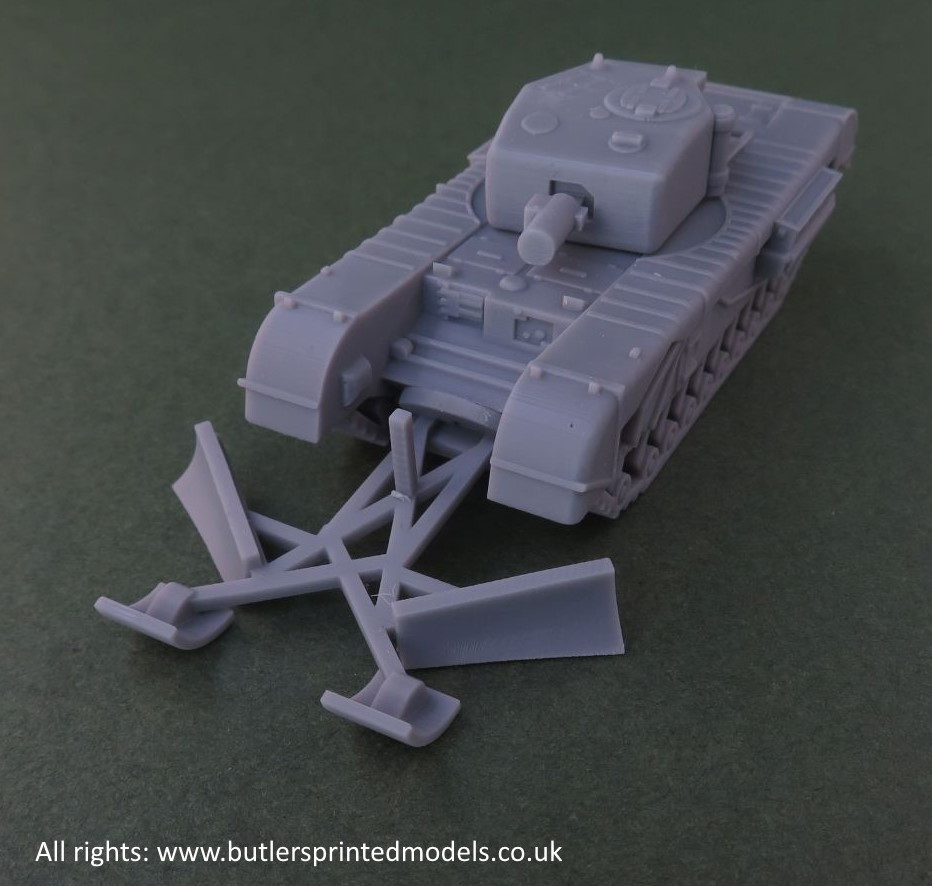 Churchill Bullshorn Plough conversion