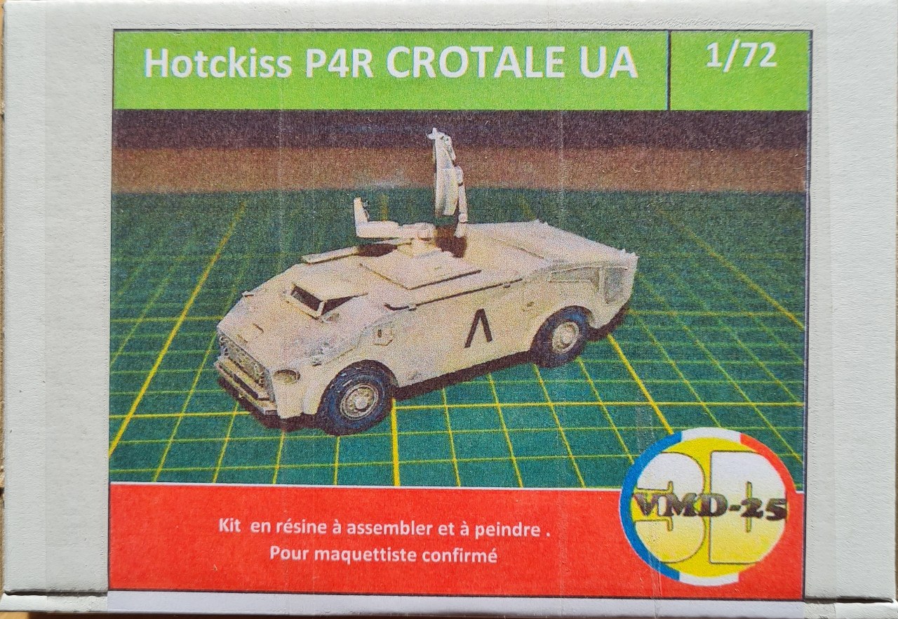Crotale sur Hotchkiss P4R Radar