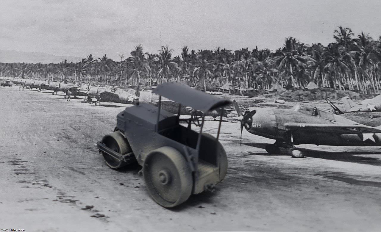 Dampfwalze, japanisch, US-Beute Guadalcanal 1942