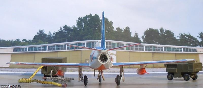 North American F86F-40NA Sabre Blue Impulse