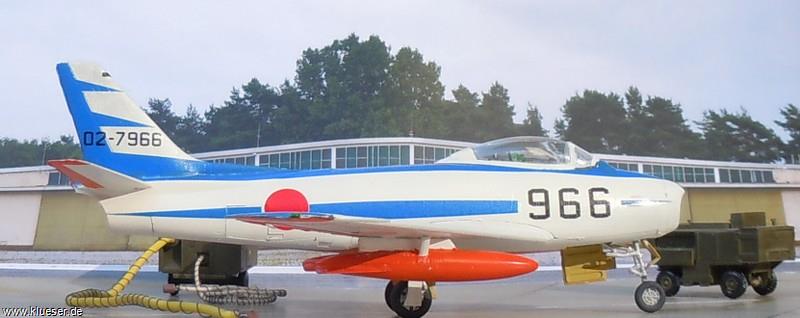 North American F86F-40NA Sabre Blue Impulse