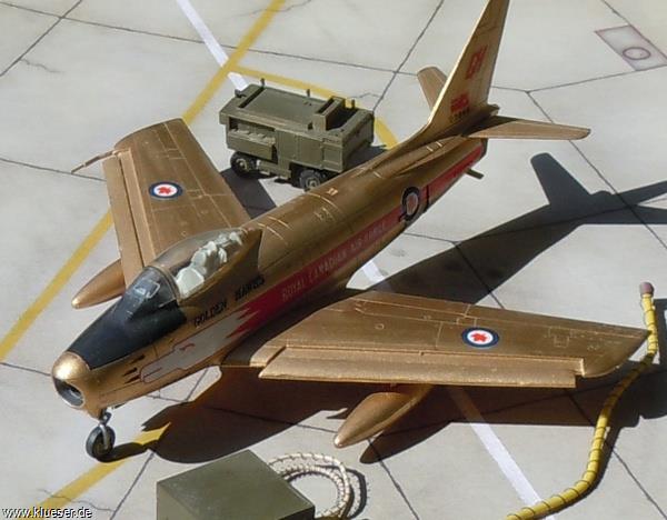 North American F86E Golden Hawks