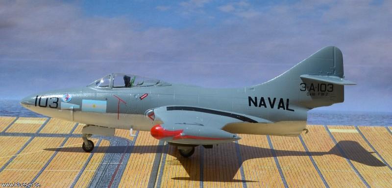 Grumman F9F-2B Panther Argentina