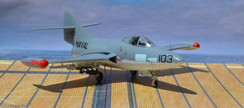 Grumman F9F-2B Panther Argentina
