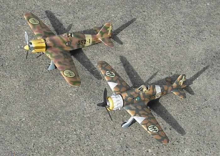 Fiat G50 bis Freccia, Macchi 200 Saetta