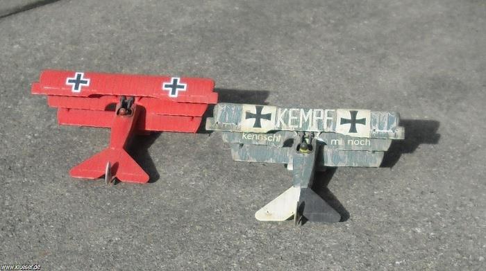 Fokker Dr1 425/17 Roter Baron, Fokker Dr1 213/17 Kempf