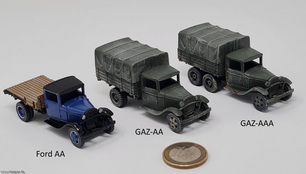 Ford AA, GAZ-AA, GAZ-AAA