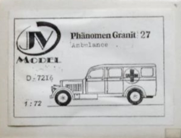 Phänomen Granit 27 Ambulanz (Nachfolger 1500)