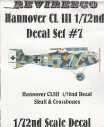 Hannover CL.IIIa, Hannover CL.IIIa Decal-Set 7 Totenkopf