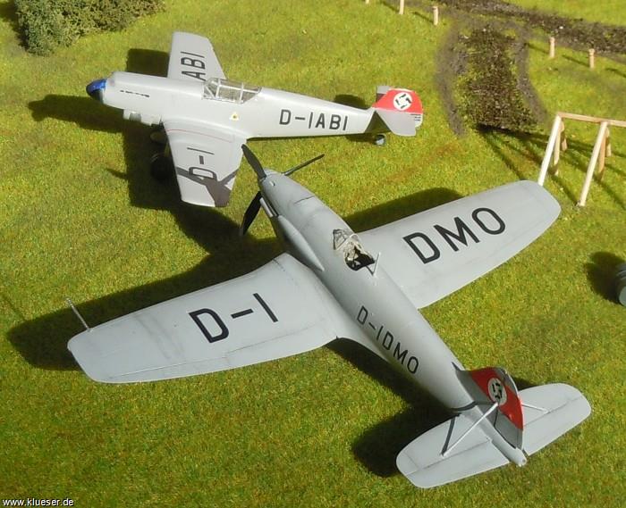 Heinkel He112 V3, Messerschmitt Me109V1