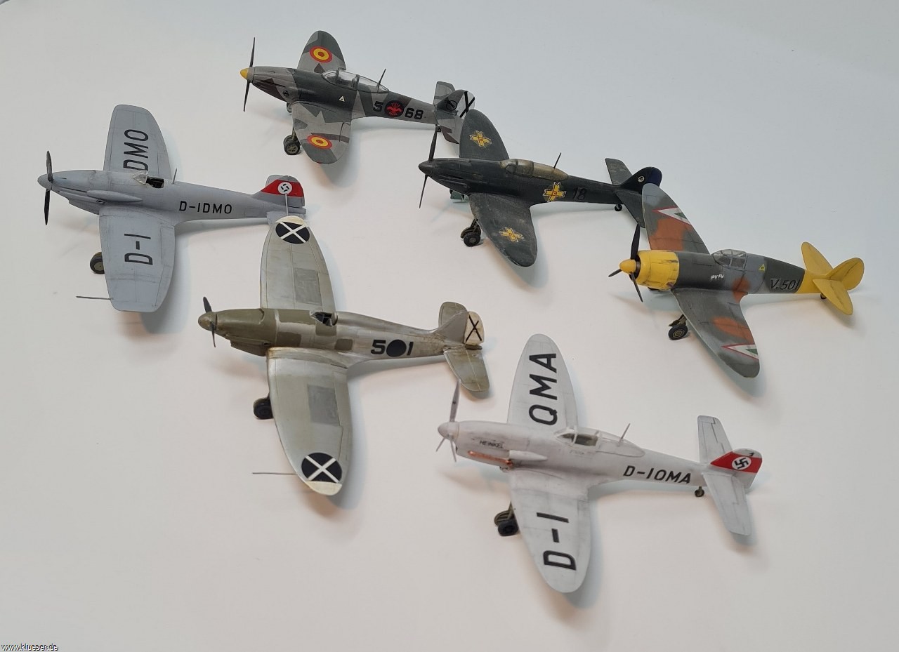 Heinkel He112 V6 Kanonenvogel