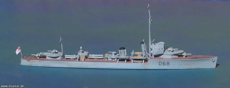 HMAS Vampire D68