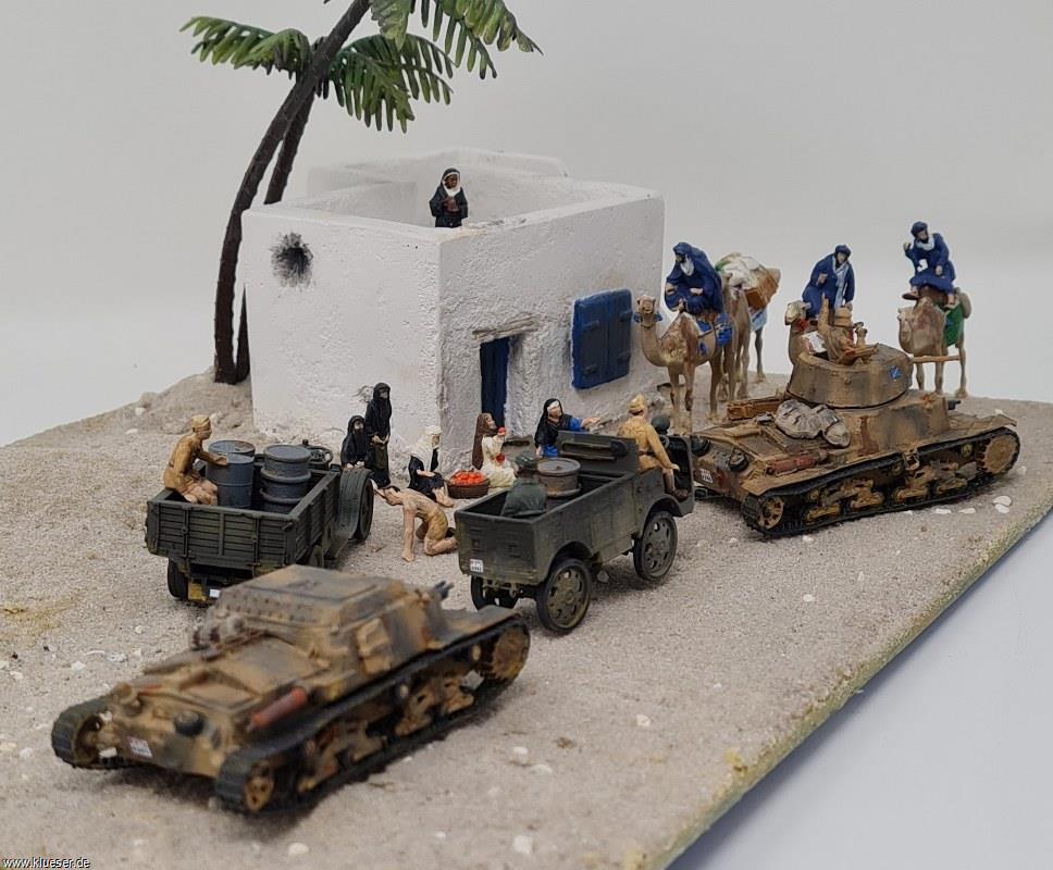 Autocarretta OM58 Mod 35  (OM35), Carro Armato M13/40 TOOLS TANK, Carro Armato M14/41 II SERIE, Fiat 15ter  (Ethiopia 1939/1940), Italian Tankmen, Artillery Crew