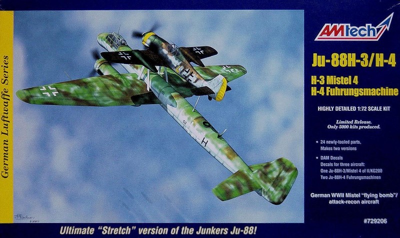 Junkers Ju88 H-3,H-4 Führungsmistel