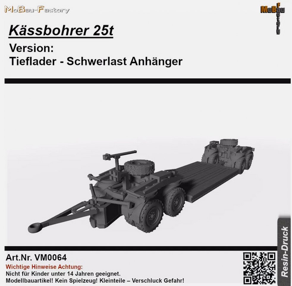 Kässbohrer Tieflader 25t