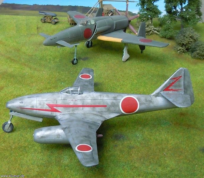 J7W1 Kyushu Shinden, Nakajima Ki-201 Karyu