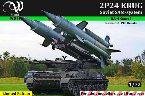 SA-4 Ganef / 2K11 auf 2P24 Krug