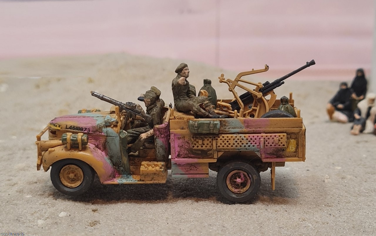 2cm Flak Breda auf CMP Feldumbau