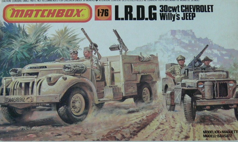 LRDG. 30cwt Chevrolet & Willy's Jeep, LRDG Chevrolet C30, Willys Willy's Jeep