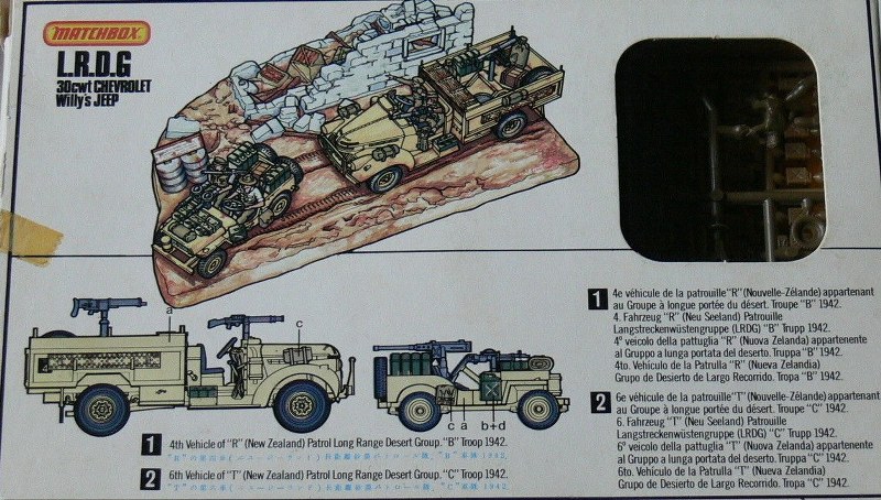 LRDG. 30cwt Chevrolet & Willy's Jeep, LRDG Chevrolet C30, Willys Willy's Jeep
