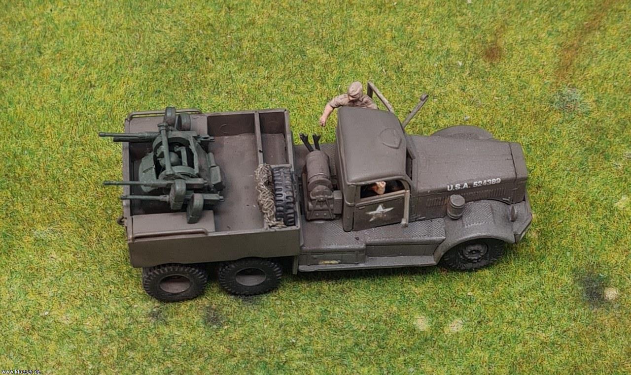 M45 Quadmount AA on Diamond T980