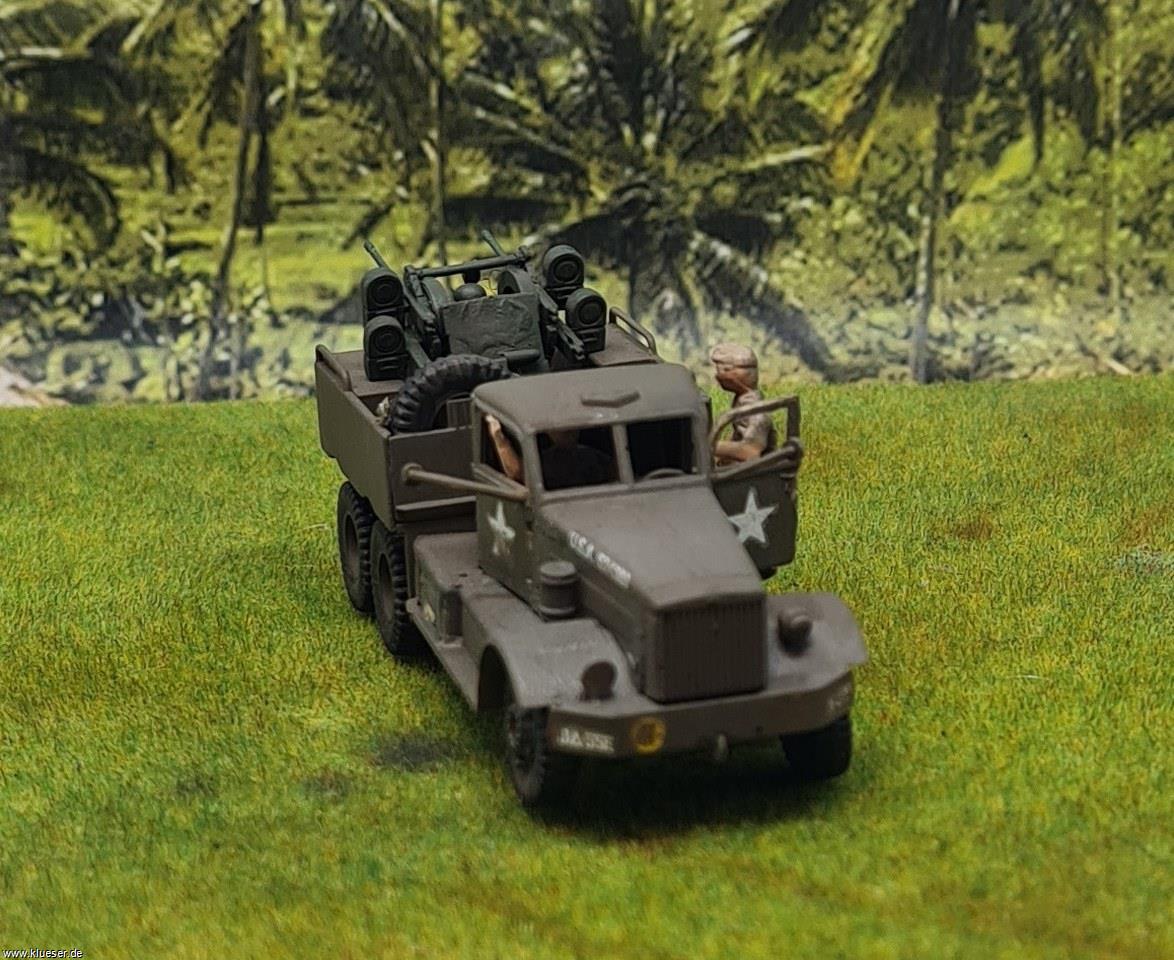 M45 Quadmount AA on Diamond T980