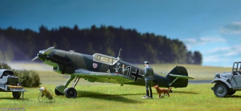 Messerschmitt Me 109 B-2 Mickey Mouse, Betty Boop / Limited Double Kit