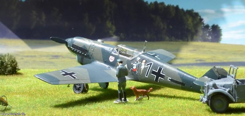 Messerschmitt Me 109 B-2 Mickey Mouse, Betty Boop / Limited Double Kit