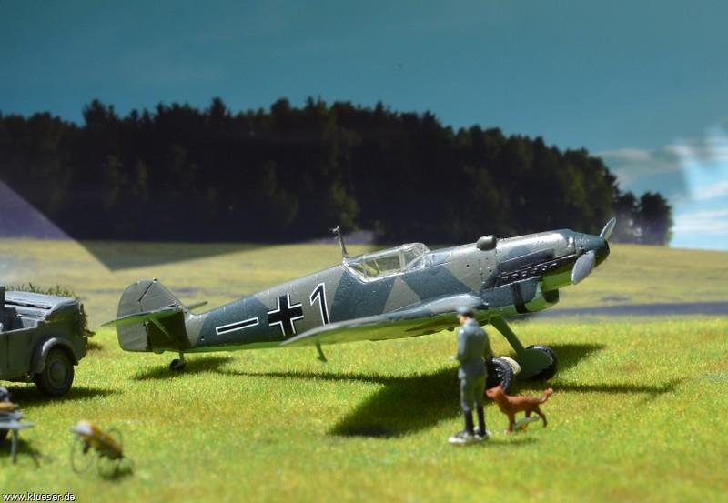 Messerschmitt Me 109 B-2 Mickey Mouse, Betty Boop / Limited Double Kit