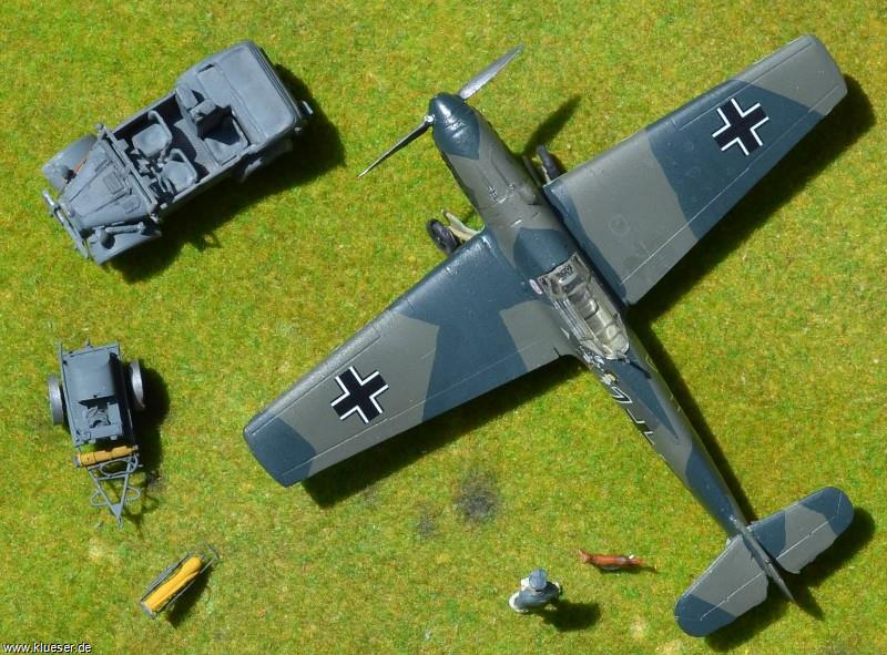 Messerschmitt Me 109 B-2 Mickey Mouse, Betty Boop / Limited Double Kit