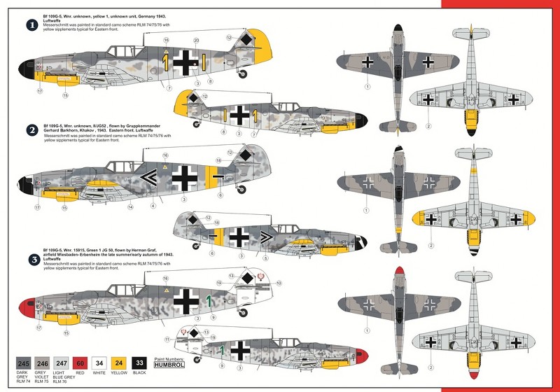 Messerschmitt Me109G-5 early