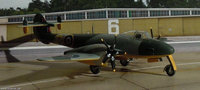 Gloster Meteor F.Mk.1 EE227 Trent (Turboprop)