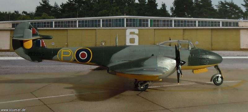 Gloster Meteor F.Mk.1 EE227 Trent (Turboprop)