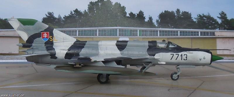 MiG21MF Slovakian Fishbed J