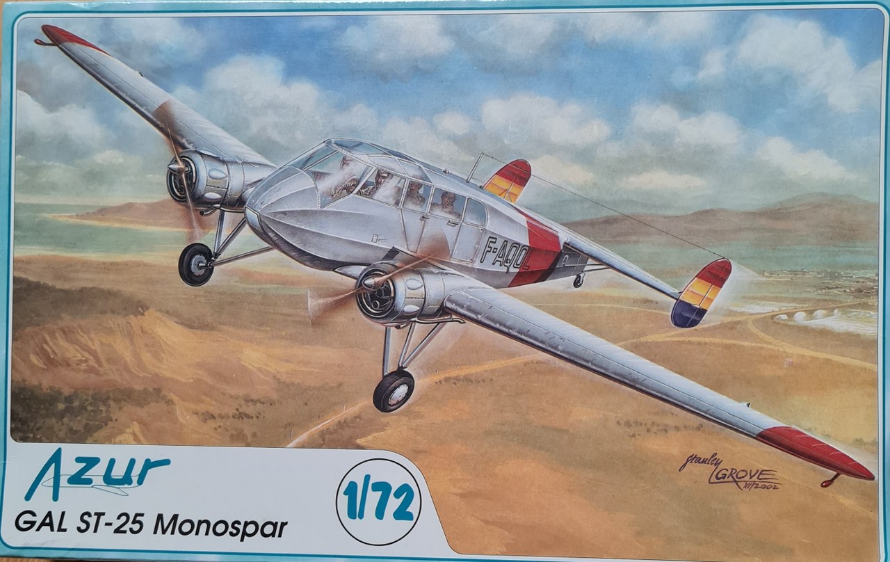 General Aircraft GAL ST-25 Monospar