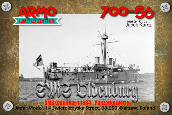 SMS Oldenburg 1884