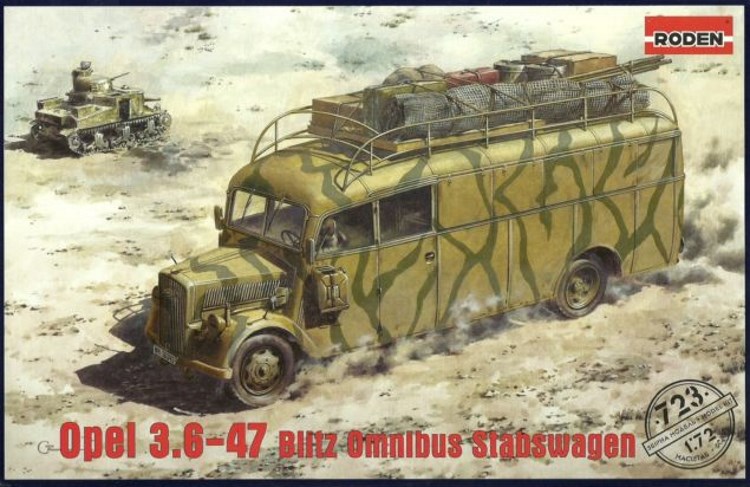 Opel Blitz Bus 3,6-47 Stabswagen mit Accessoires
